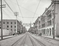 Knoxville Tennessee circa  Gay Street looking north from Main Avenue